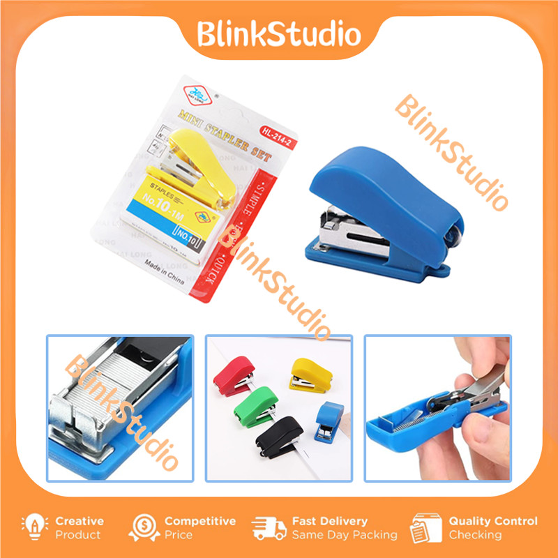 

Staples Mini Set / Staples Kecil / Stapler Mini Portabel