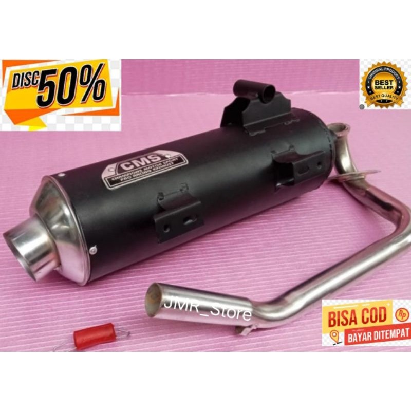 knalpot standar racing copy CMS full bass adem Gerung full sistem beat,beat fi,beat deluxe