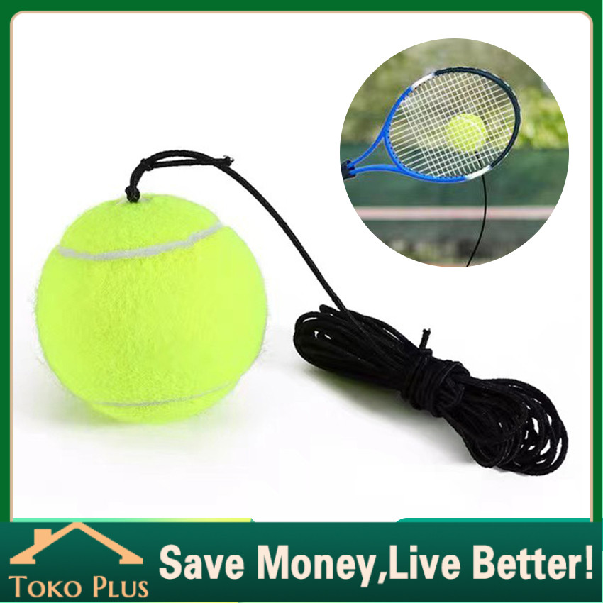 Bola Tenis Latihan bertali elastis / Bola Tenis Lapangan Bertali Elastis Untuk Latihan Tenis
