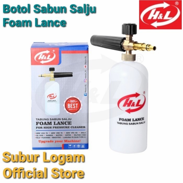 AG45 Foam Lance Salju Botol Snow Jet Cleaner ANLU QL 2100 F(P) FP 2100F(P)