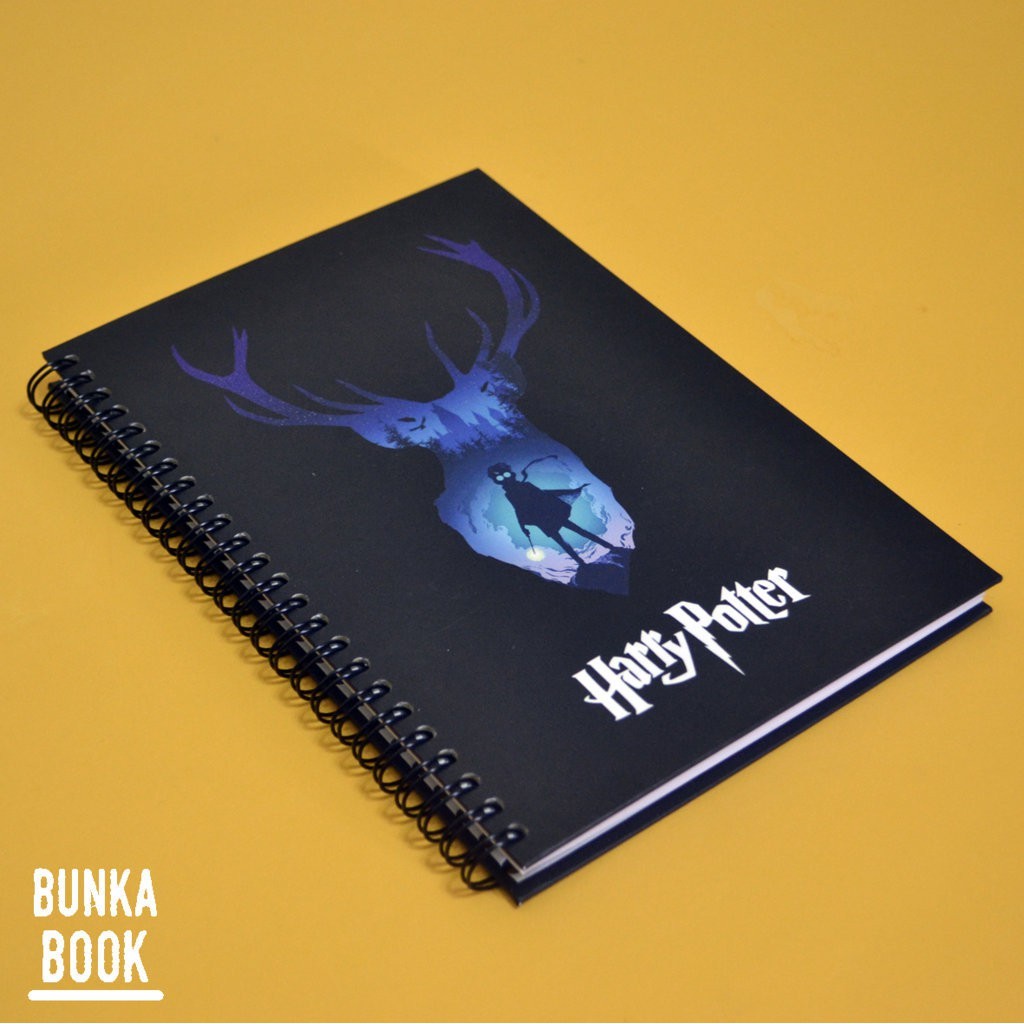 

Note Book Hardcover Ring Harry Potter Ukuran A5 Jurnal Agenda Planner