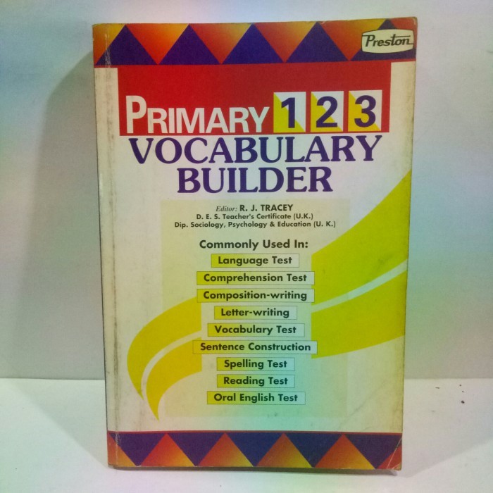 

PRIMARY 1-2-3 VOCABULARY BUILDER.