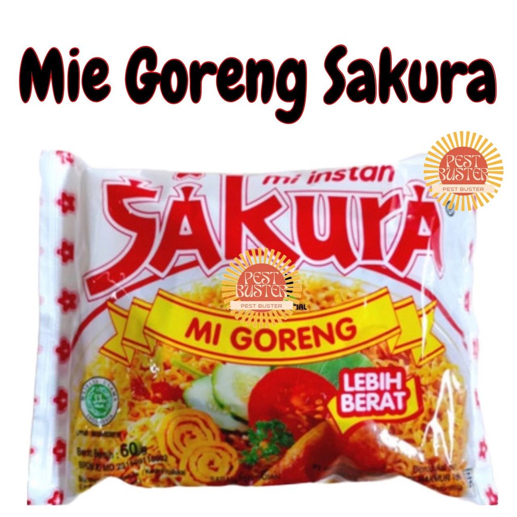 

Mie Sakura Goreng Mi Instant Goreng Murah Meriah Halal BPOM Original