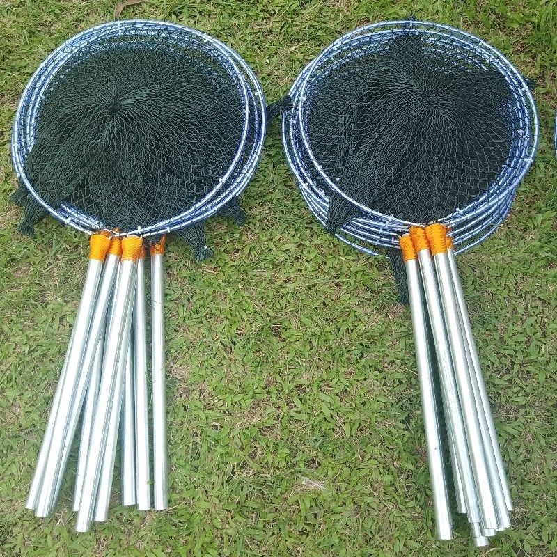 serokan ikan besar seser jumbo 50cm untuk ikan lele, gurame, patin dll shopee live diskon 50%