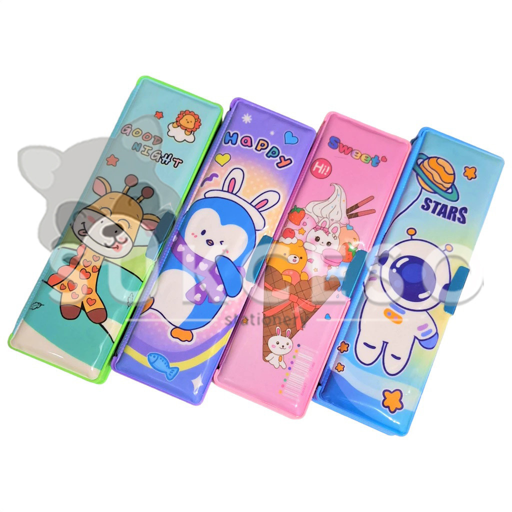 

SQUEEZY Tempat Pensil Magnet CC-1230 RANDOM - Pencil Case Murah
