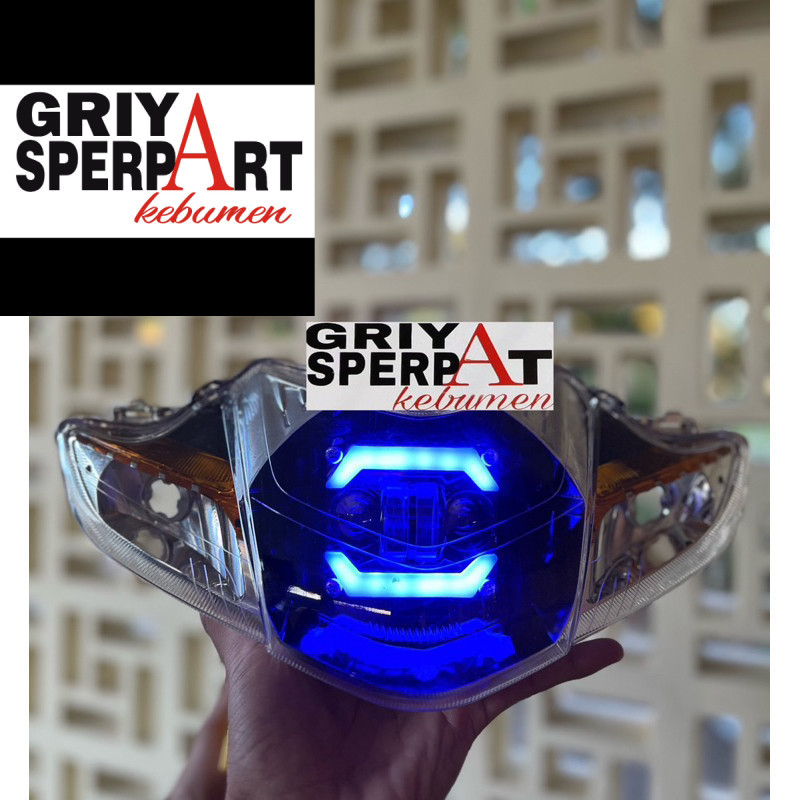 Lampu Depan  led Revo absolute 2010 2011 2012