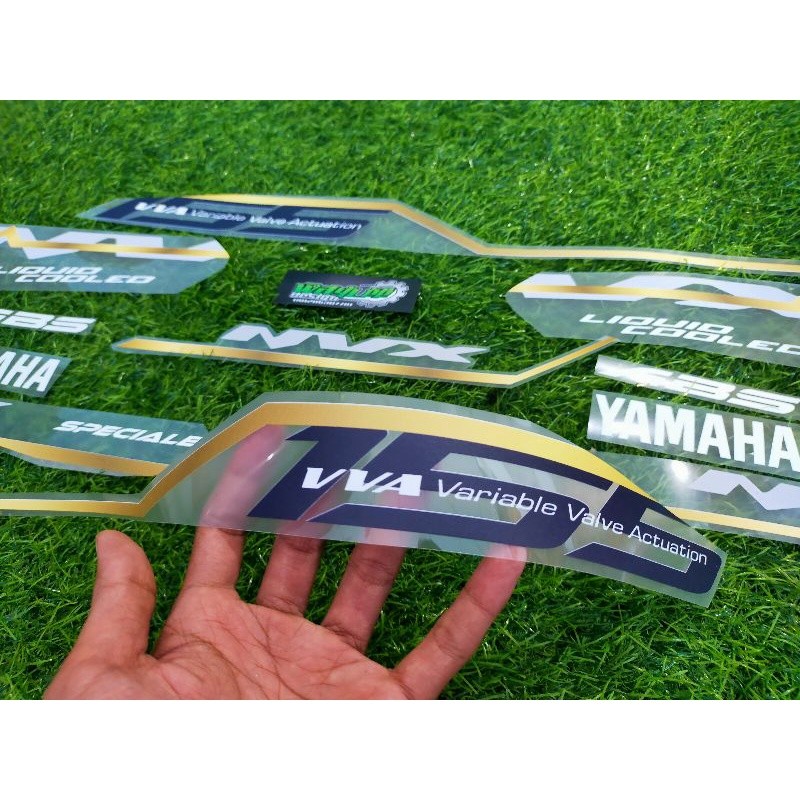 Striping transparan UV AEROX old NVX 155 SPECIAL EDITION