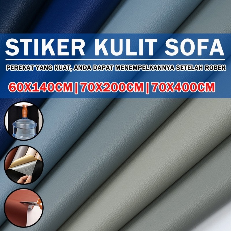 【Mulia】kulit sofa tempel stiker jok kursi kulit sticker sofa Sticker Kulit PU lakban sofa kulit stic