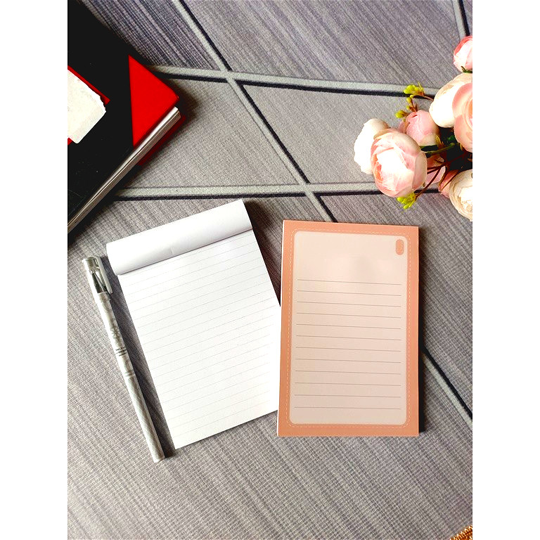

Paperluxe Sticky Notes Memo tempel Garis / Pad Notes Kertas Memo Garis 60 Lembar