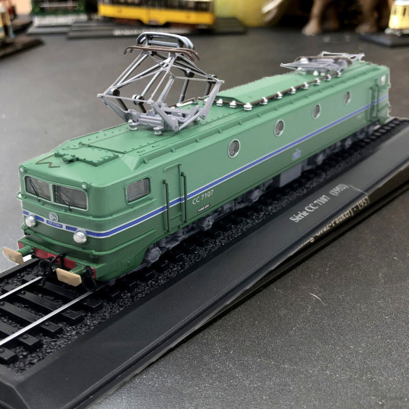 KIds Classic Train Ho 1:87 Railway Model Trains Toy For Children's Electric Train Railway Simulation