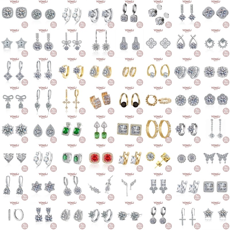 Grosir 5A Anting Zircon Tempat Fashion Wanita