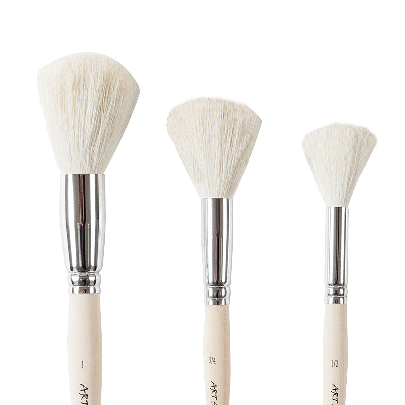 

Artsecret 270MOP Watercolor Painting Acrylic Drawing Brush Loose Fluffy Goat Hair Natural Wooden Handle Art Pen Supplies