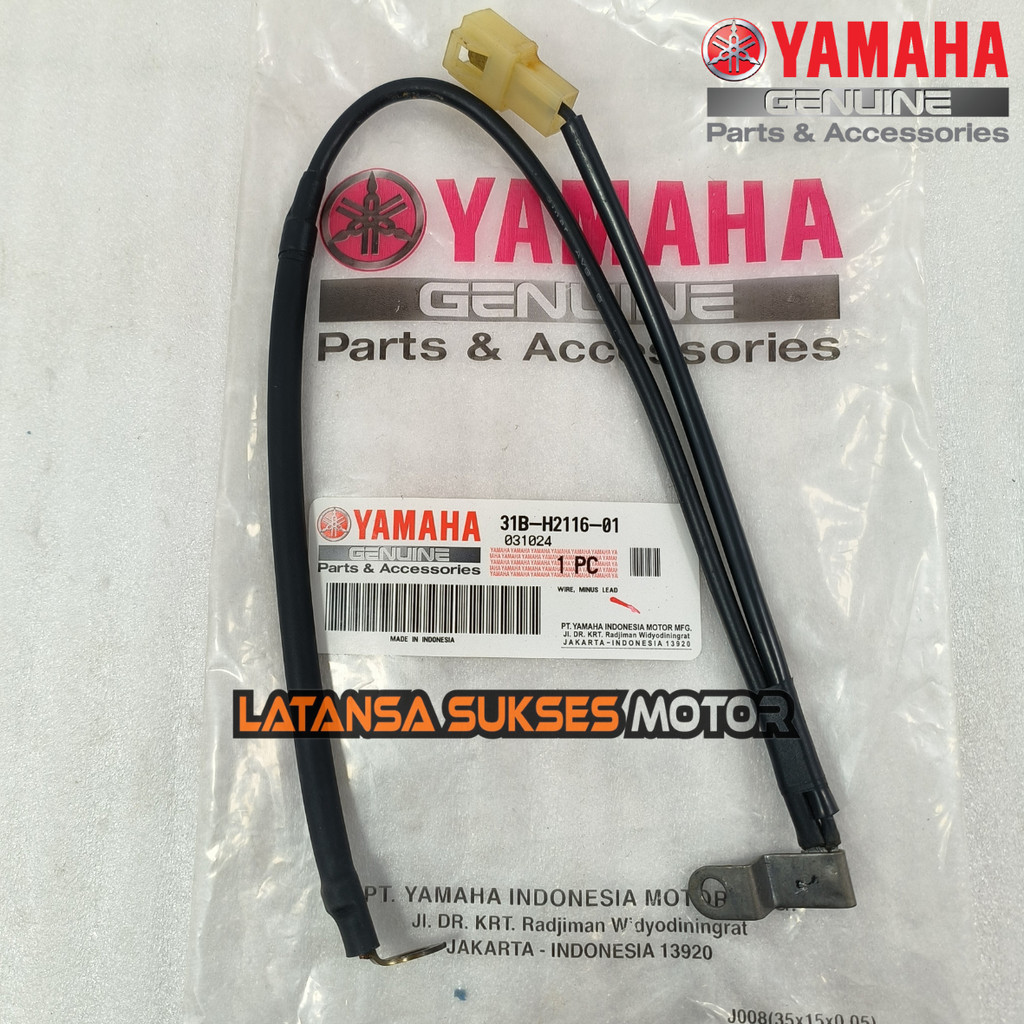 KABEL MASA MIN NEGATIF AKI JUPITER Z NEW 115 ROBOT ASLI YGP 31B-H2116-01