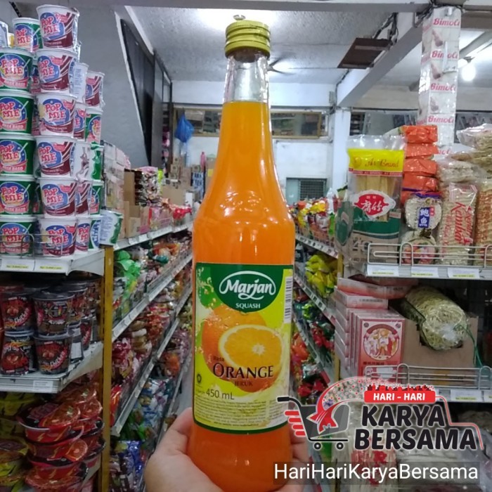 

MINUMAN SYRUP SIRUP MARJAN SQUASH ORANGE 450ML