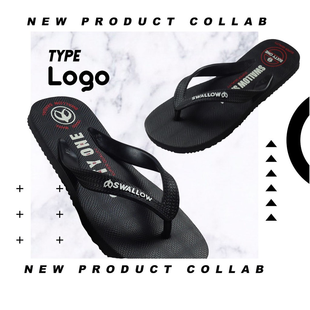 SANDAL SWALLOW X NUMBER 61 - TIPE LOGO - LTD ED 1/800