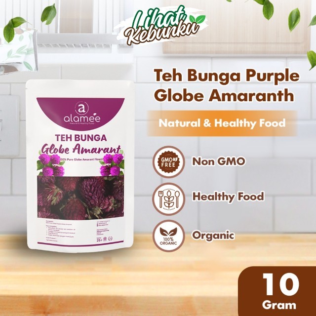 

Teh Bunga Globe Amaranth Tea Herbal Kering Organik Herbal Organic Asli Dried Flower Alami 10 Gr LIHAT KEBUNKU