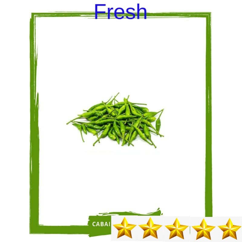 

Cabai Hijau Japlak / Sayur Sayuran Segar