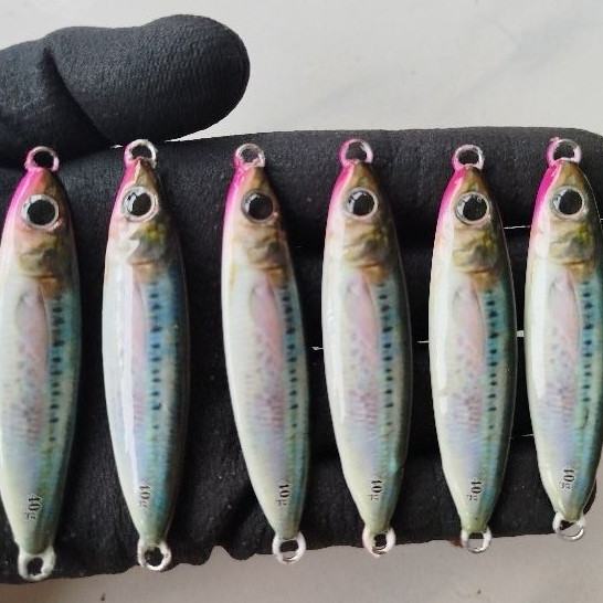 metal jig 3D decal full gid 60 gram | metal gid 60 gram