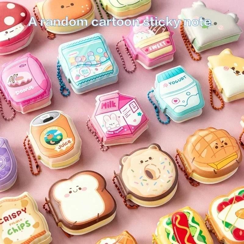 

Cartoon Soft Silicone Cover Memo Pad Paper Sticky Notes Planner Sticker Paste Kawaii Stationery Papeleria Office School Supplies