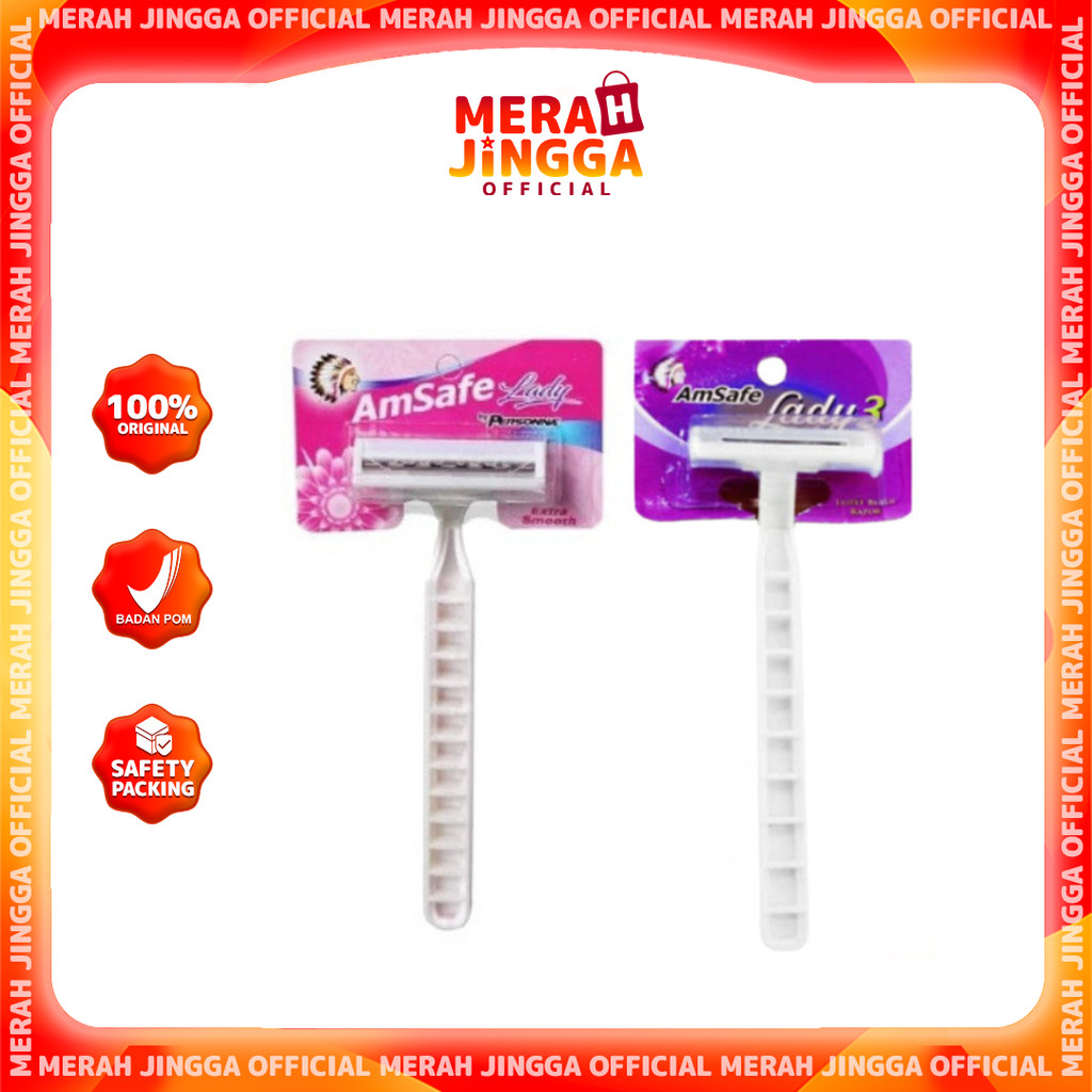 AmSafe Series Alat cukur wanita AmSafe Absolute AmSafe Lady AmSafe Red | Merah Jingga Official