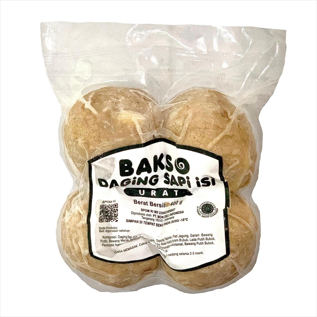 

Baso Sapi Tenis Daging Urat 4Pcs Besar
