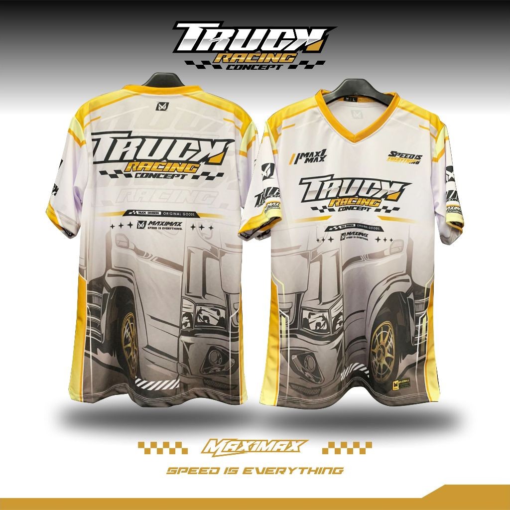 JERSEY RACING / jersy balapan JERSEY TRUCK RACING | Jersey Truck Mania | Jersey Truck Premium - Maxi