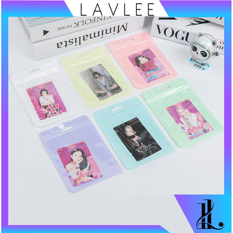 

Lavlee - 6590 Pouch Plastik Packaging Aksesoris / Ziplock Bag Plastik / Plastik Ziplock Warna Macaron / Souvenir Pouch Serbaguna