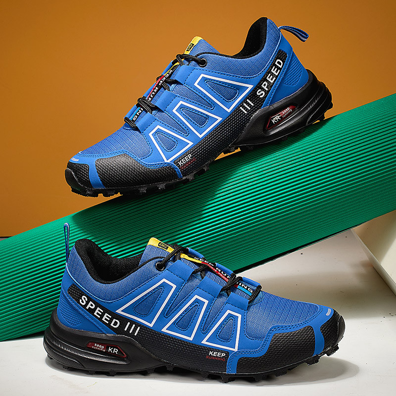 Men's Hiking Shoes Outdoor Leisure Sports Shoes Mountain Cycling Sports Shoes Comfortable Waterproof