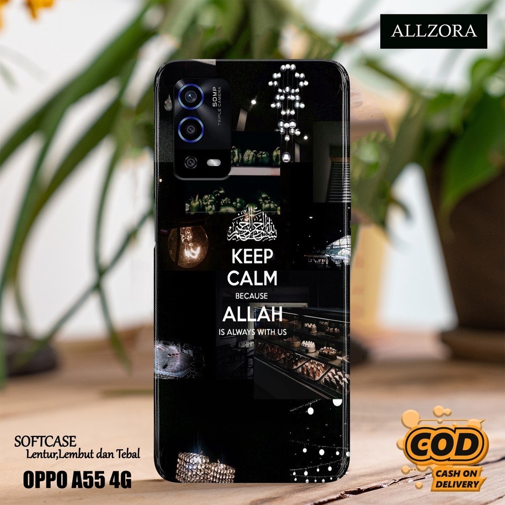 Case Oppo A55 4G Terbaru - Fashion Case MUSLIM - Casing Hp Oppo A55 4G Terbaru - Softcase Hp Oppo A5