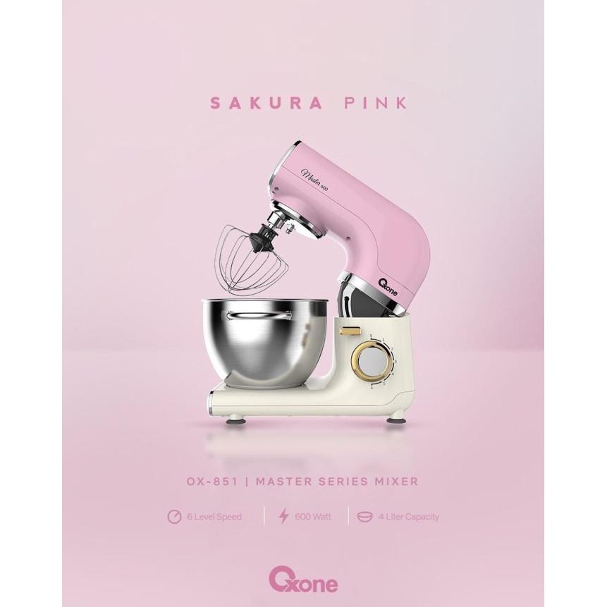 Oxone OX-851 Pink/Macha Standing Mixer