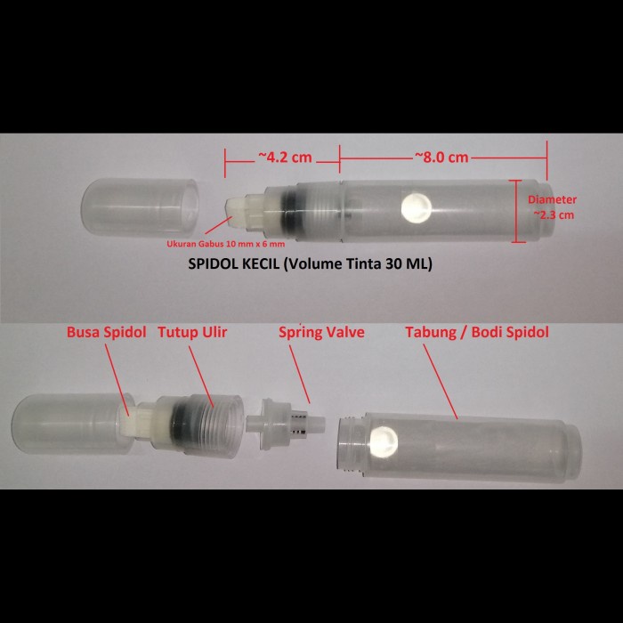 

Spidol Kosong Untuk Tinta Permanen Tinta Karung Tinta Marking - Volume 60 ml