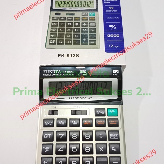 

Kalkulator Calculator 12 digit FK besar