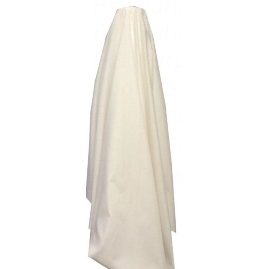 Kain Katun Polos  Meteran MURAH - Putih