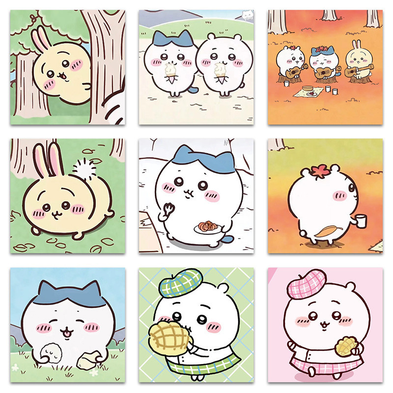 

COD✨Kartun Lucu Skuter Stiker Animasi Stiker Karakter Stiker Dekoratif Telepon Gitar-Yinmer