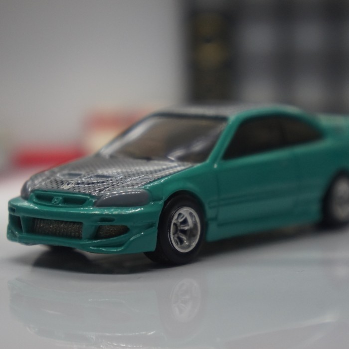 Hotwheels Boulevard Murah Honda Civic coupe Unrivet Diecast loose junk -OS45
