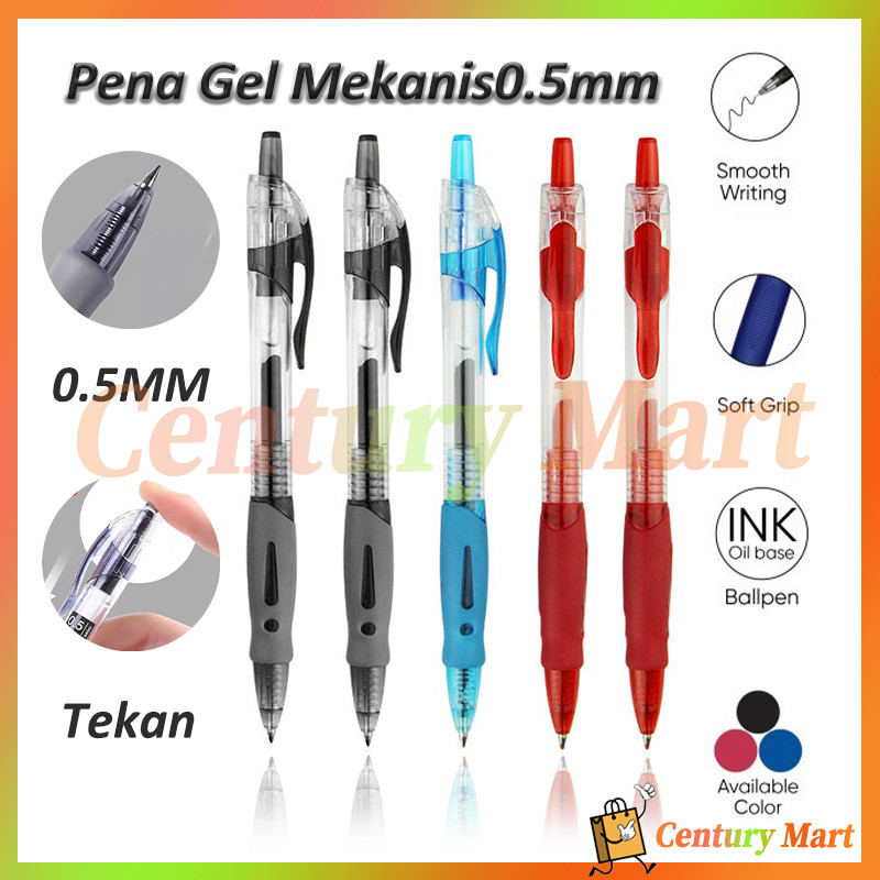 

Pen Gel Pen Black/Pulpen Pena Gel Pen 0.5 mm /Bolpen Ball Point Gel Pen 0.5mm /Pena Gel Simple /Pulpen Clip 0.5mm /Pulpen Pencet