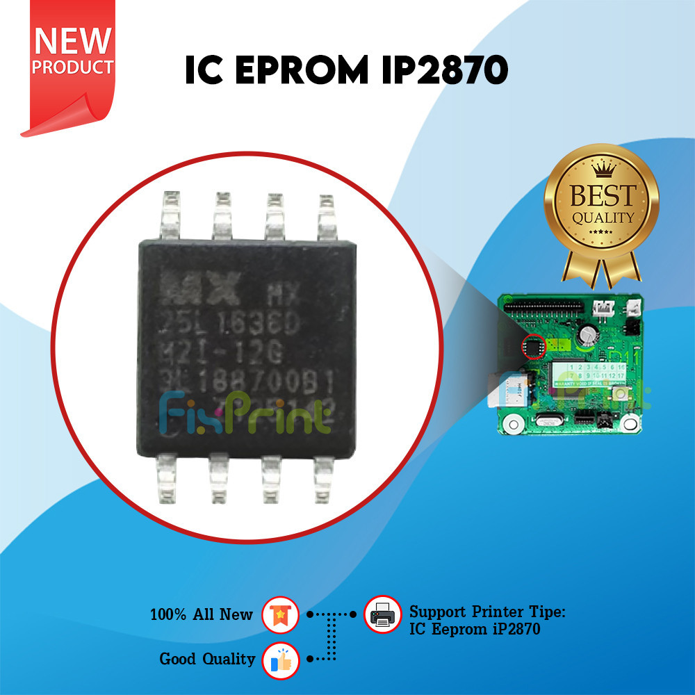 IC Eeprom Canon IP-2870, IC Eprom Canon Ip2870 IC Counter 2870