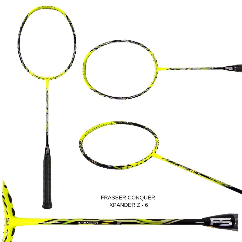 Frasser Raket Badminton Bulutangkis Conquer 30 lbs Big Promo