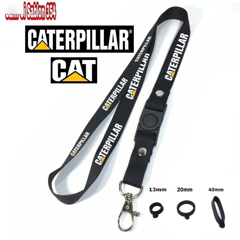 

TALI LANYARD PREMIUM CATERPILLAR GANTUNGAN KUNCI/GANTUNGAN ID CARD/gantungan hp murah Best seller COD