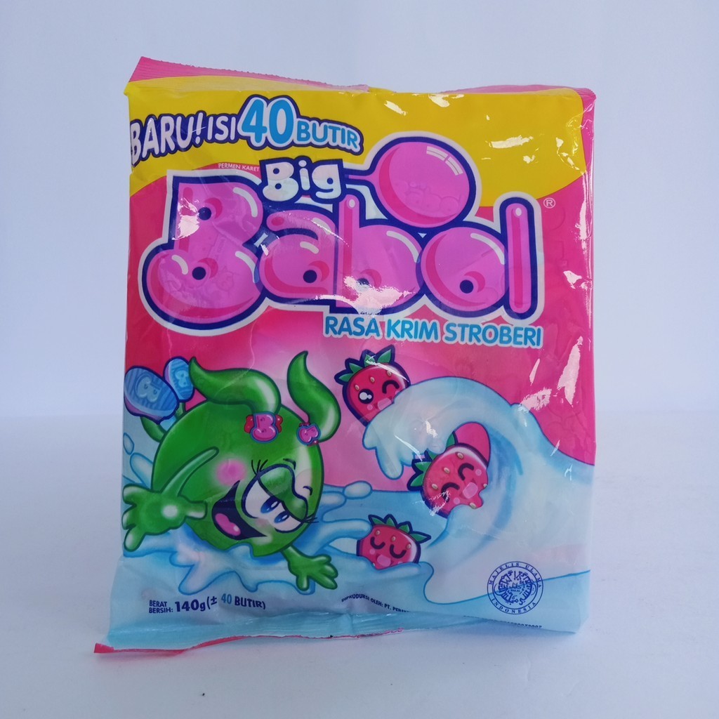 

Big Babol Permen Karet Stoberi (isi 40 pcs)