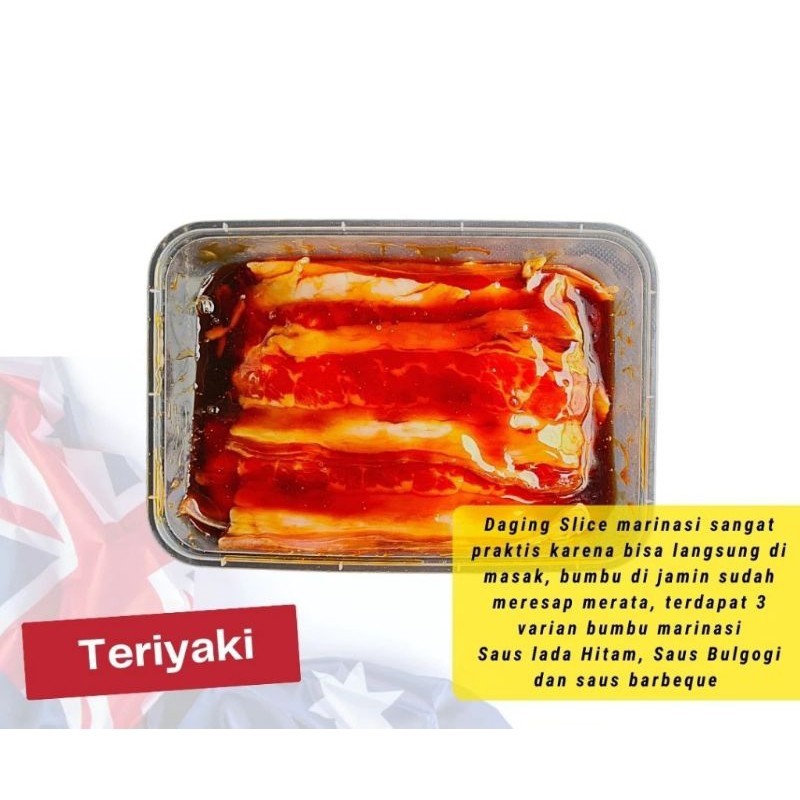 

Marinasi Beef Slice Halal Marinated Beef Slice Premium Quality