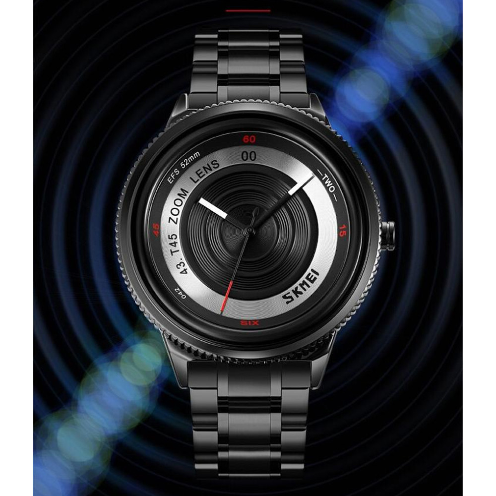 SKMEI Jam Tangan Analog Pria Strap Stainless Steel - 9267