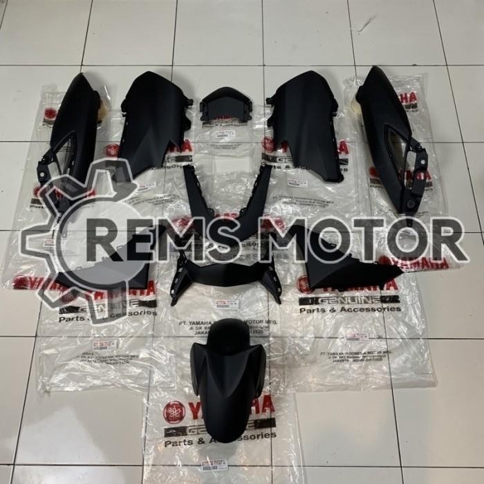 PAKET BODY HALUS FULL SET ALL NEW NMAX 2020 2021 hitam dof ori ygp Import Premium