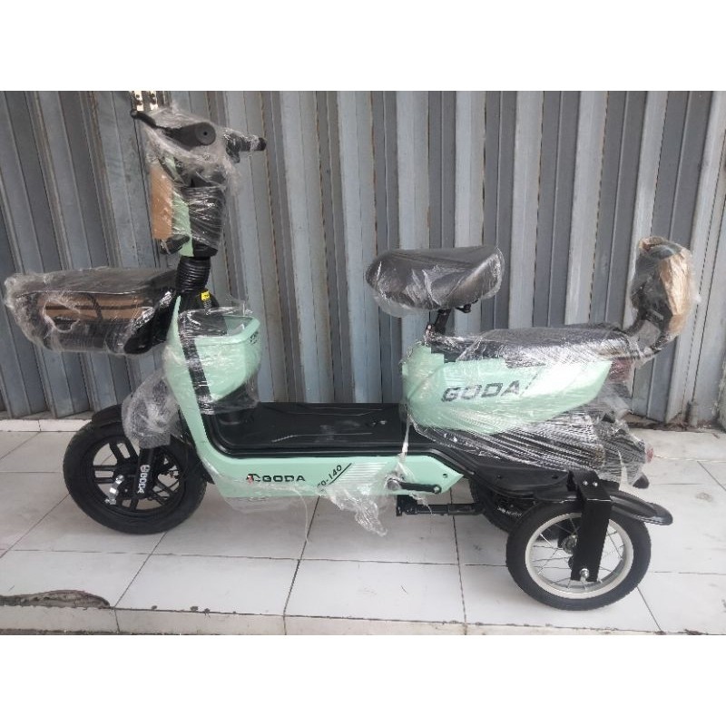 SEPEDA LISTRIK GODA 140 + RODA BANTU