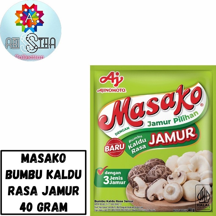 

Masako Bumbu Kaldu Rasa Jamur 40 Gram