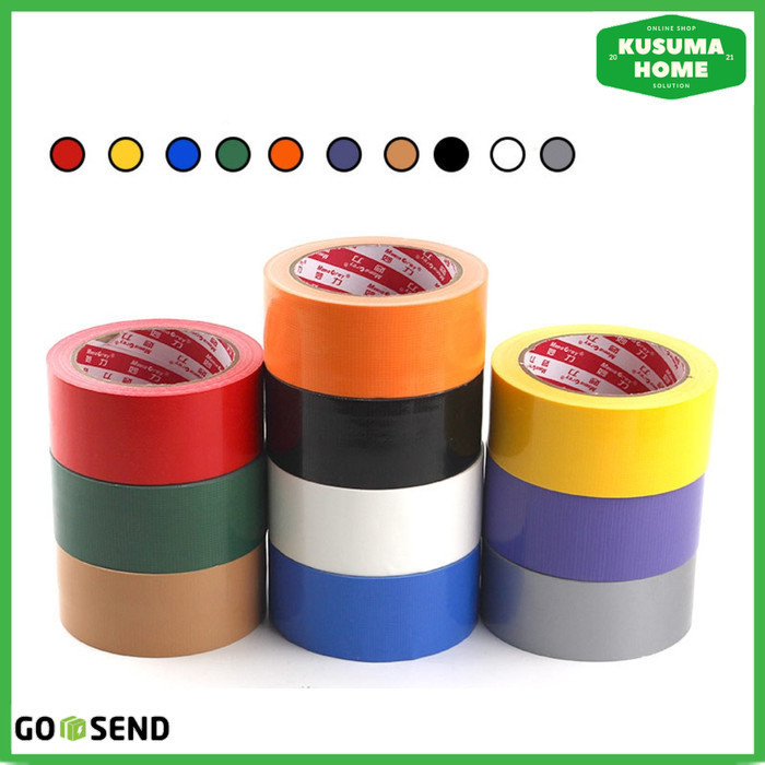 

Lakban Isolasi Kain Multifungsi MeeiaRey Adhesive Cloth Tape Writable