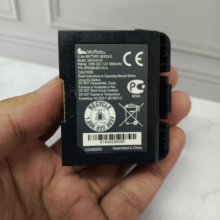 Baterai Verifone VX 520 Original