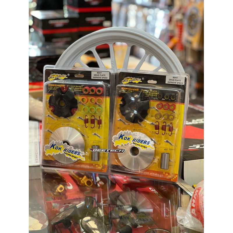 RUMAH ROLLER SET (PULLEY SET) BEAT KARBU KVY ORIGINAL KOK RAIDERS