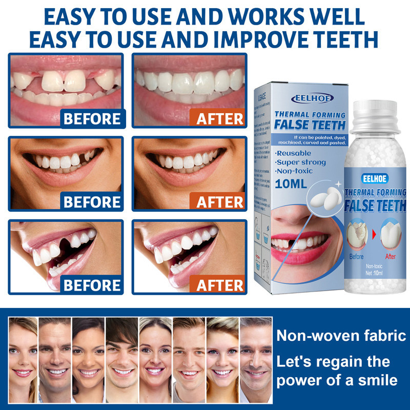 COD-Gel Tumbuh Gigi yang Dapat Dibentuk Menambal Gigi Sementara Gel Tumbuh Gigi Gel Penambal Gigi Ce