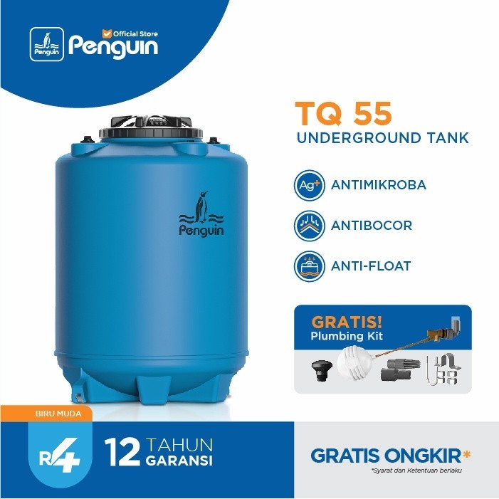 Penguin Tangki | Toren | Tandon Air TQ 55 500 liter